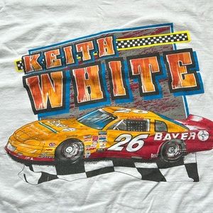Vintage Keith White Signed T shirt